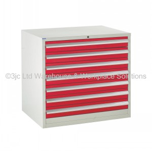 Euroslide Storage Cabinet 7 Drawer 825mm
